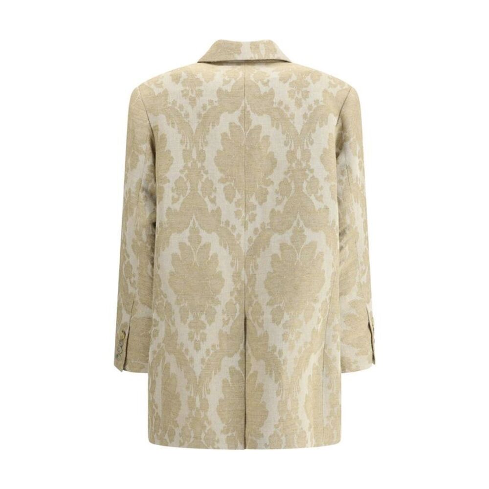 Ella Brocade print Women's Blazer - Picture 2 of 3
